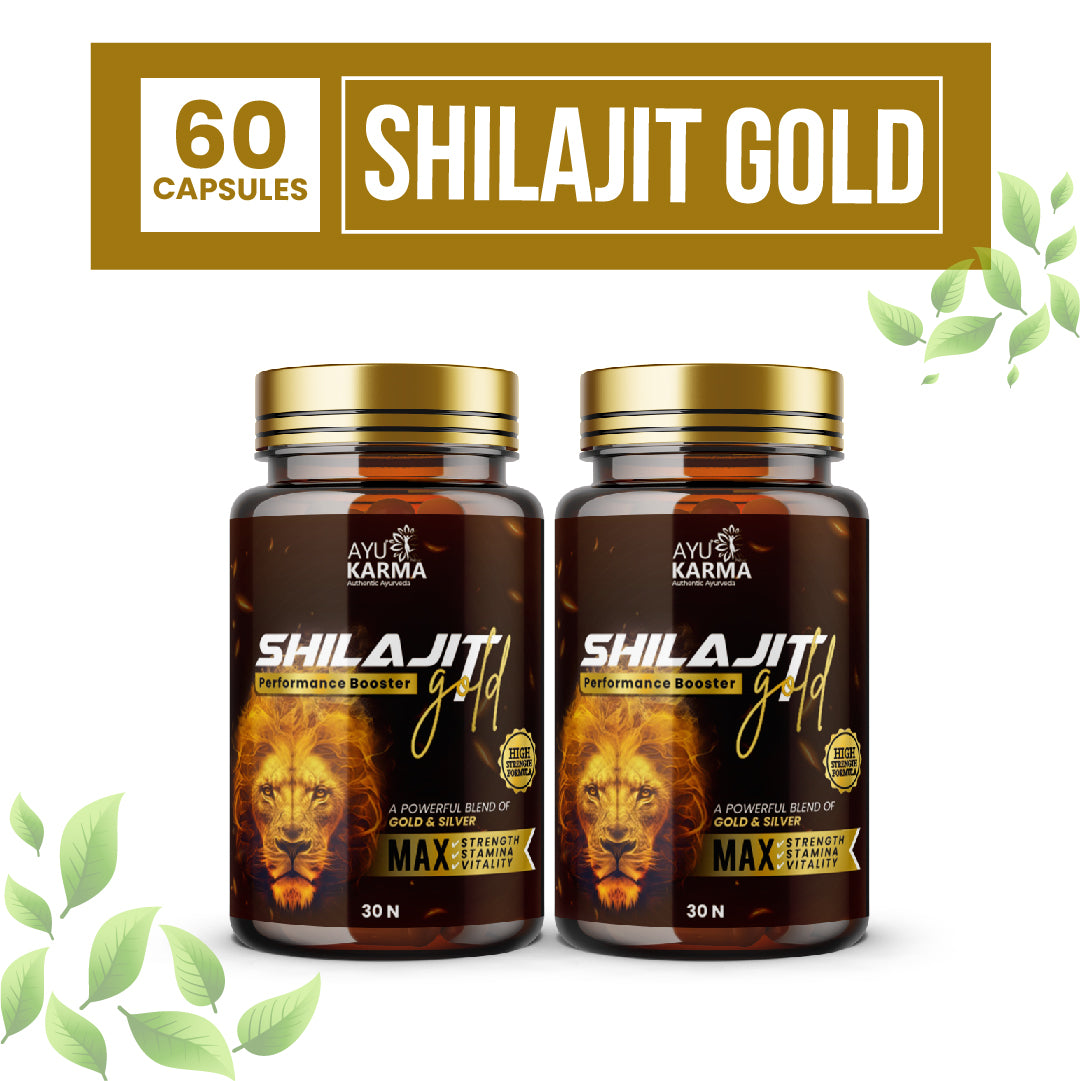 Shilajit Gold Capsule - Combo Pack